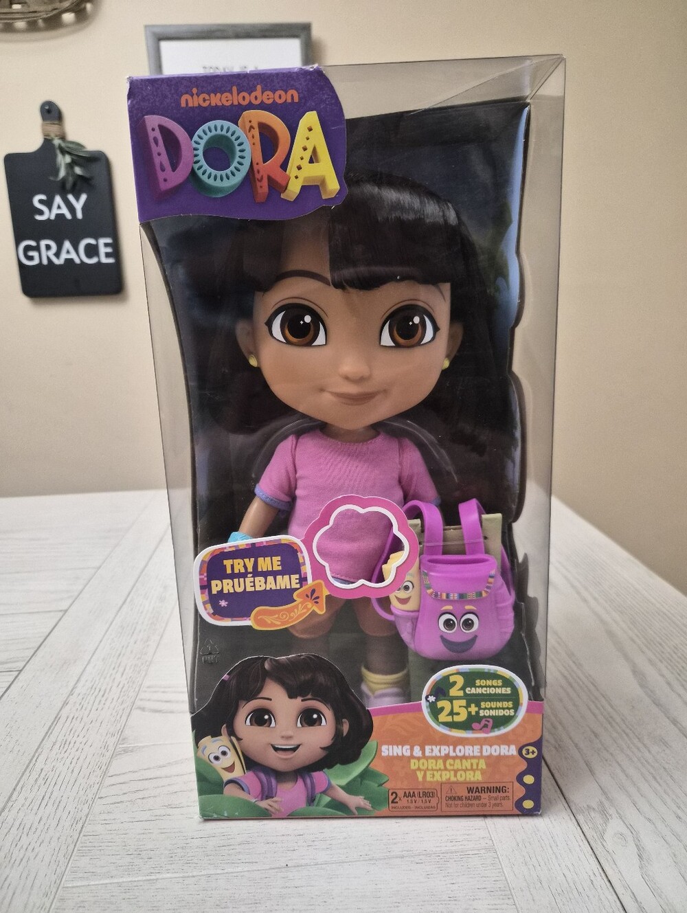 Dora The Explorer Doll With Backpack, New In Box
